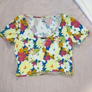 Pacsun | Pac Cares Floral Top